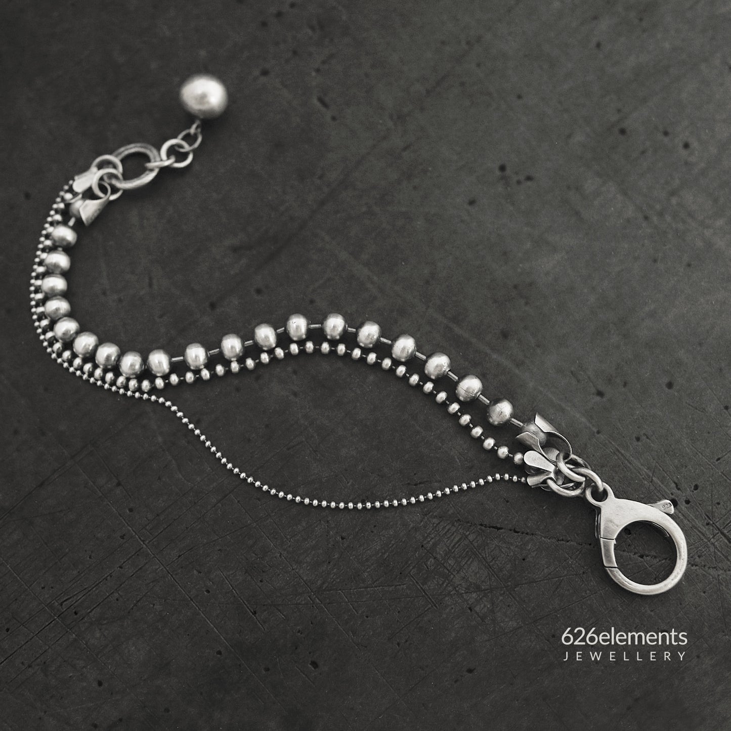 Women's Sterling Silver Ball Chain Bracelet