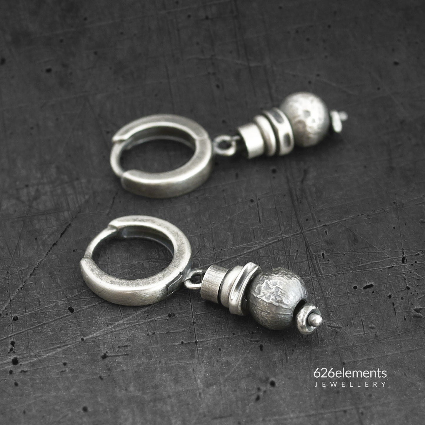 Small 925 Silver Drop Earrings